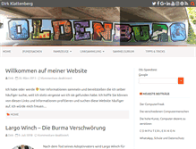 Tablet Screenshot of klattenberg.de